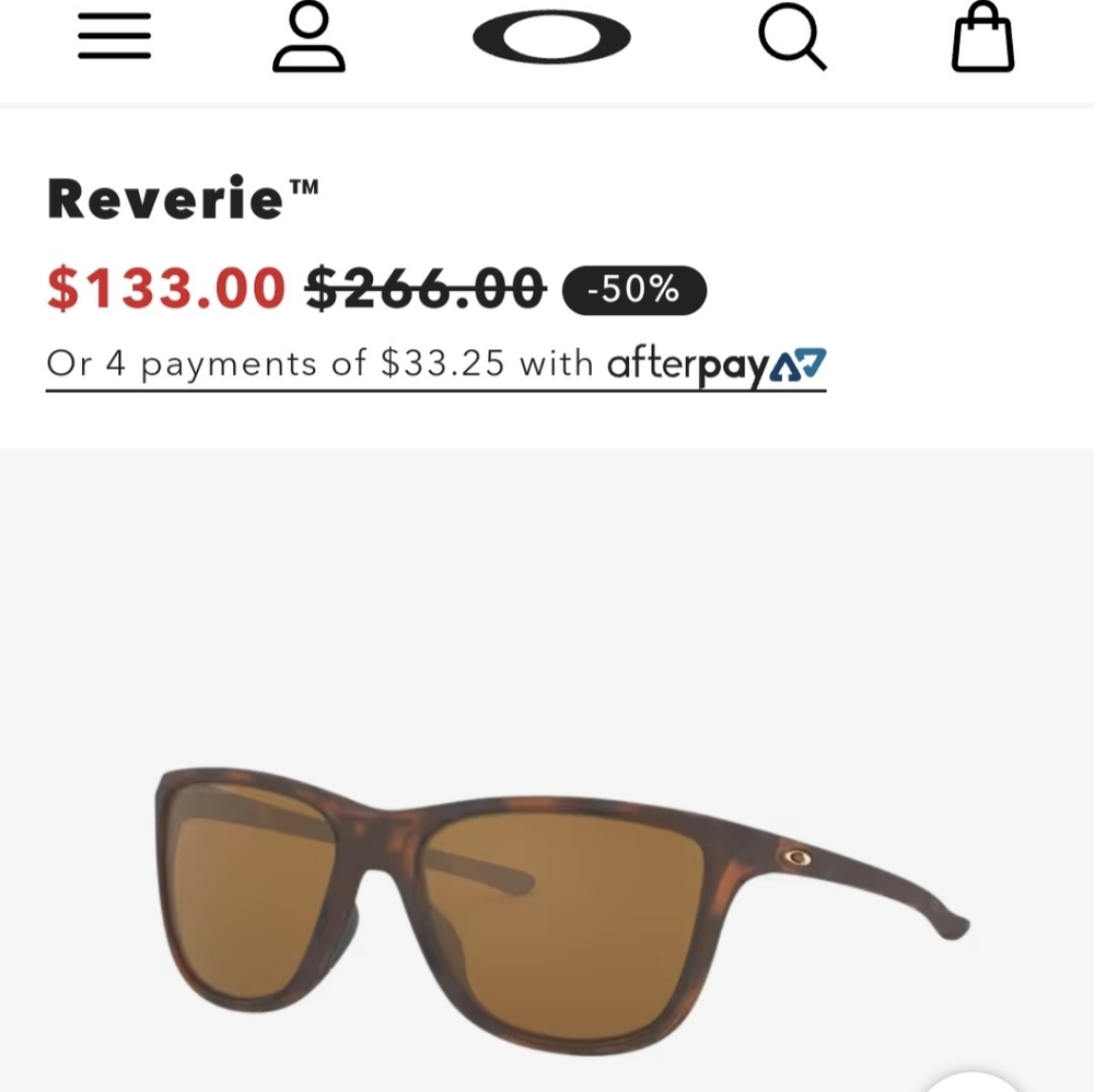 Oakley reverie sunglasses